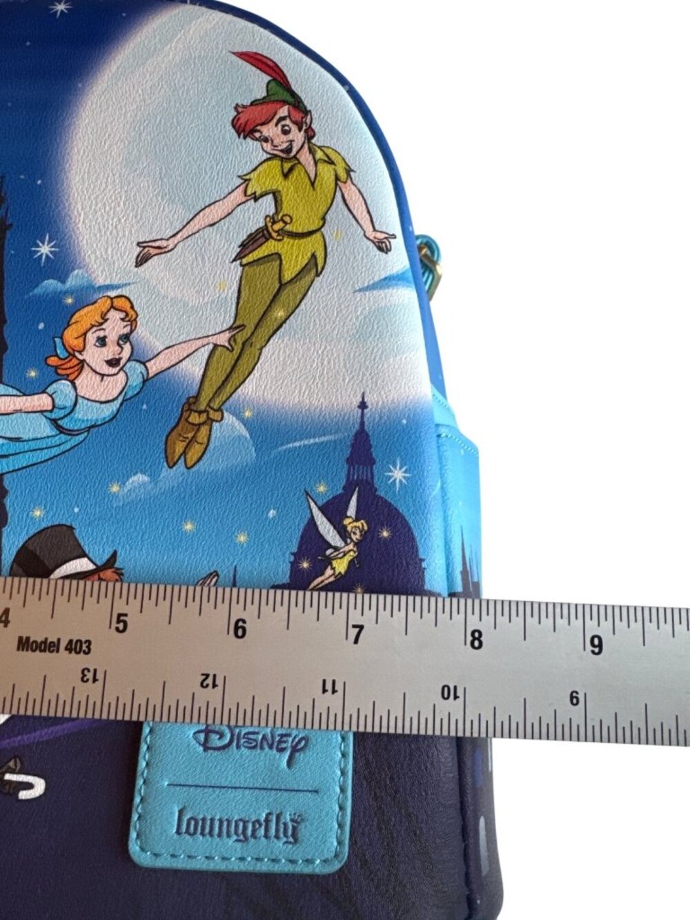 Disney Loungefly Peter Pan Flying Friends Mini Backpack NWT Hot Topic Exclusive - Picture 13 of 14